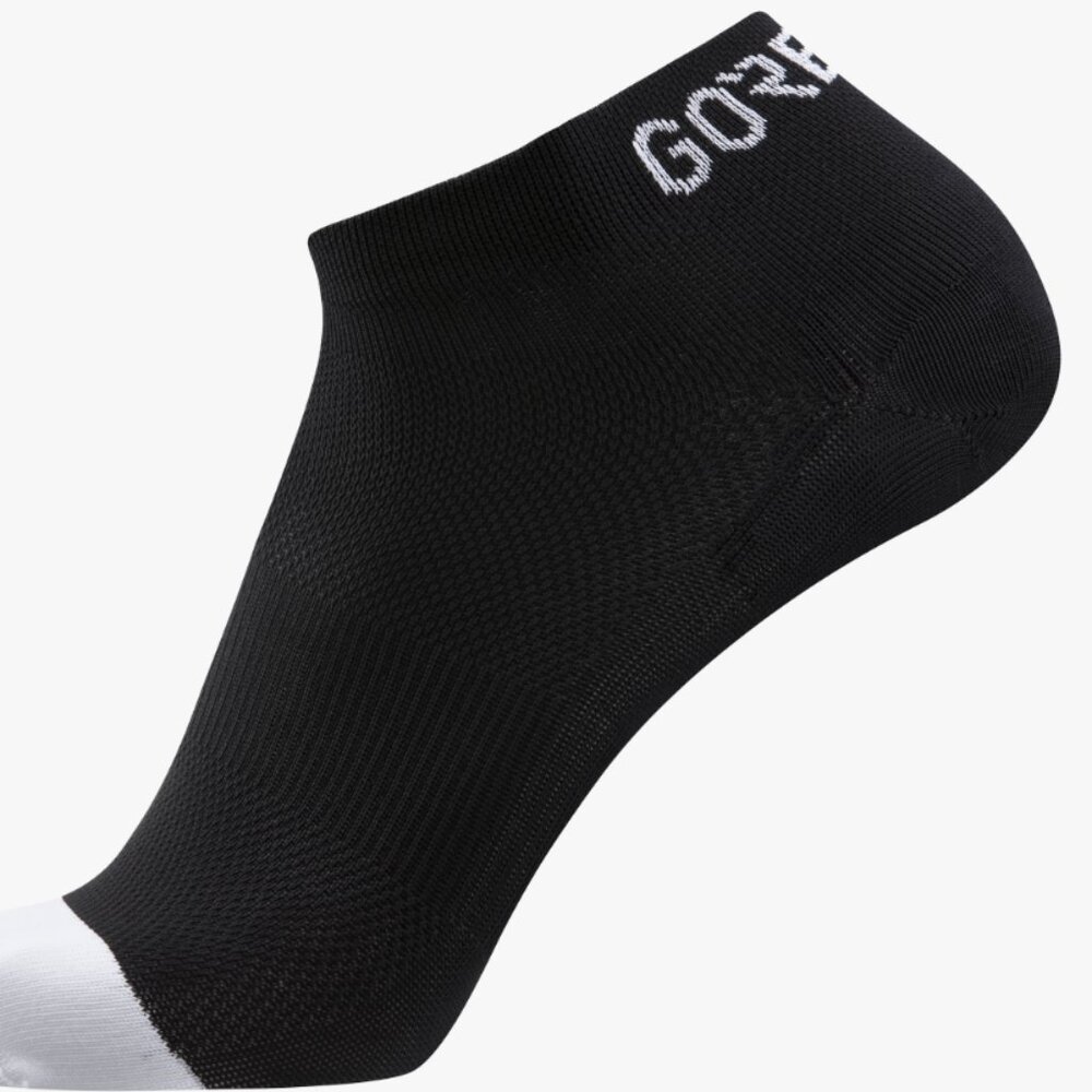 NWT, Gore Wear Essential Short Socks, Small, Black